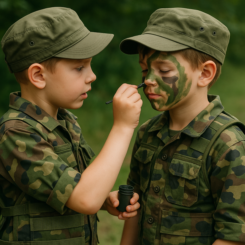 Themafeest soldaten/survival met of zonder combinatie lasergamen - Afbeelding 4