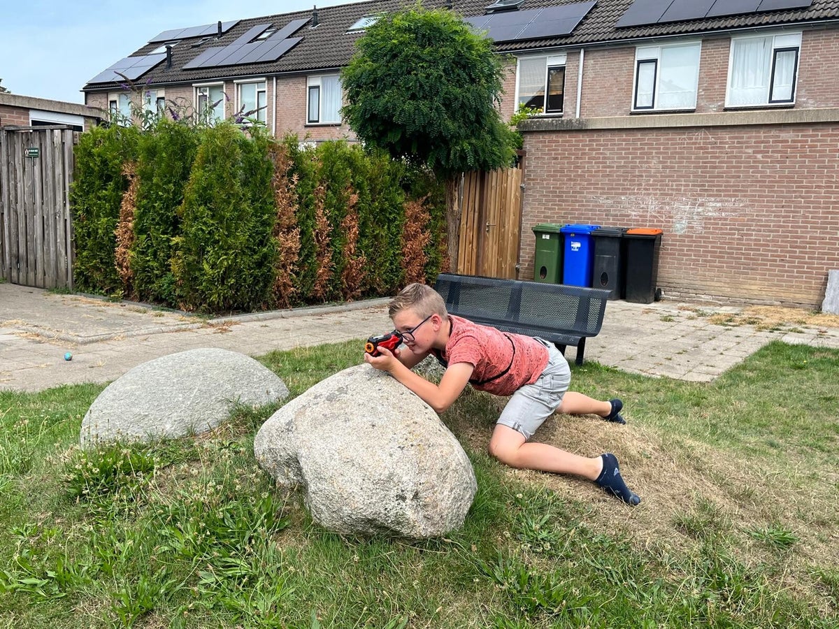 Themafeest soldaten/survival met of zonder combinatie lasergamen - Afbeelding 5